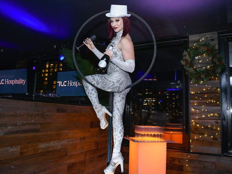 Champagne Aerialists for Hire