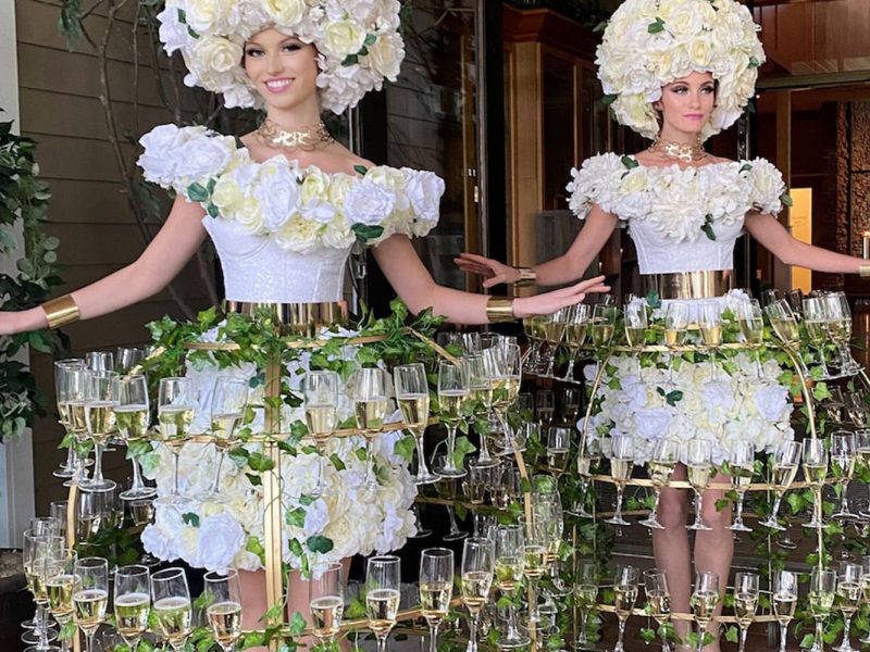 Champagne Skirt Divas for Hire