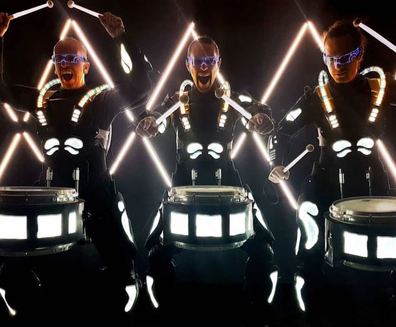LED Drummers for Hire