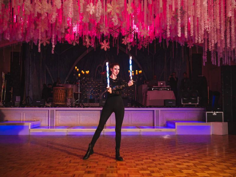 LED Poi Dancers for Hire