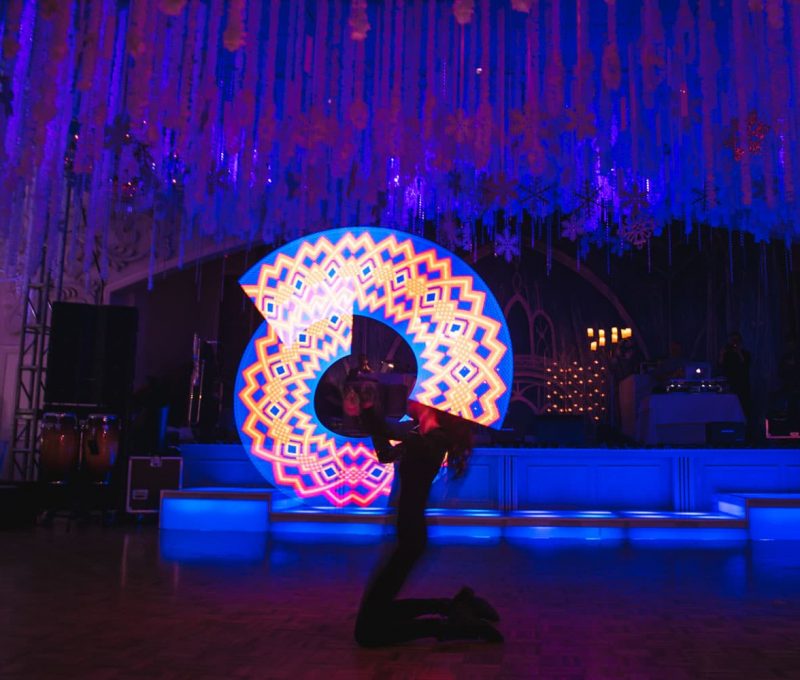 LED Poi Dancers for Hire