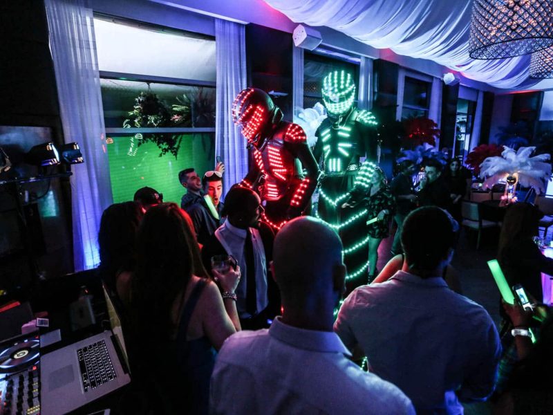 LED Robot Dancers for Hire