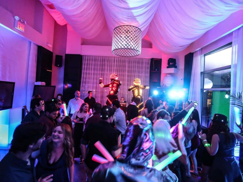 LED Robot Dancers for Hire