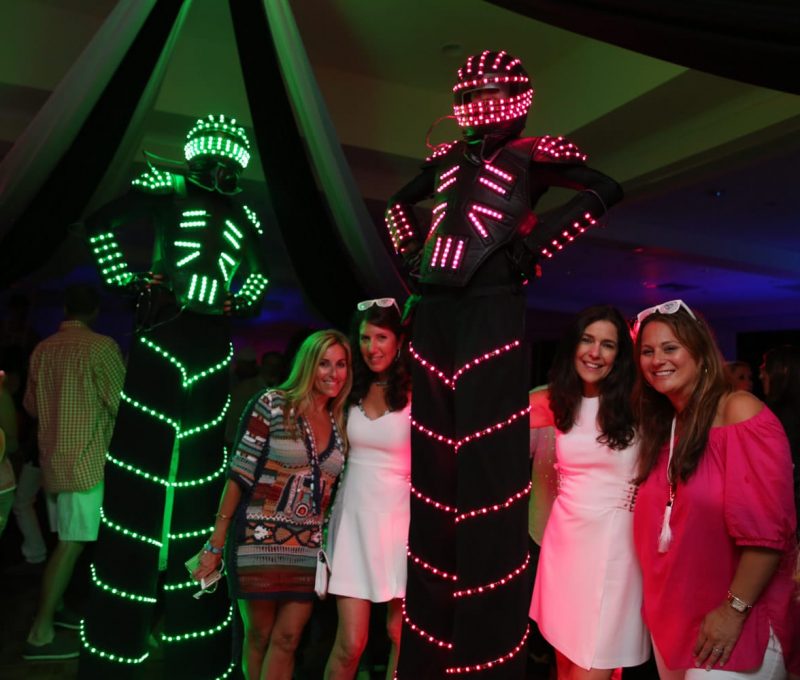 LED Robot Dancers for Hire