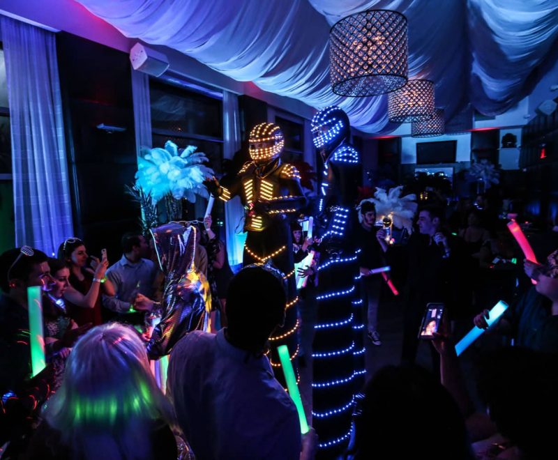 LED Robot Dancers for Hire