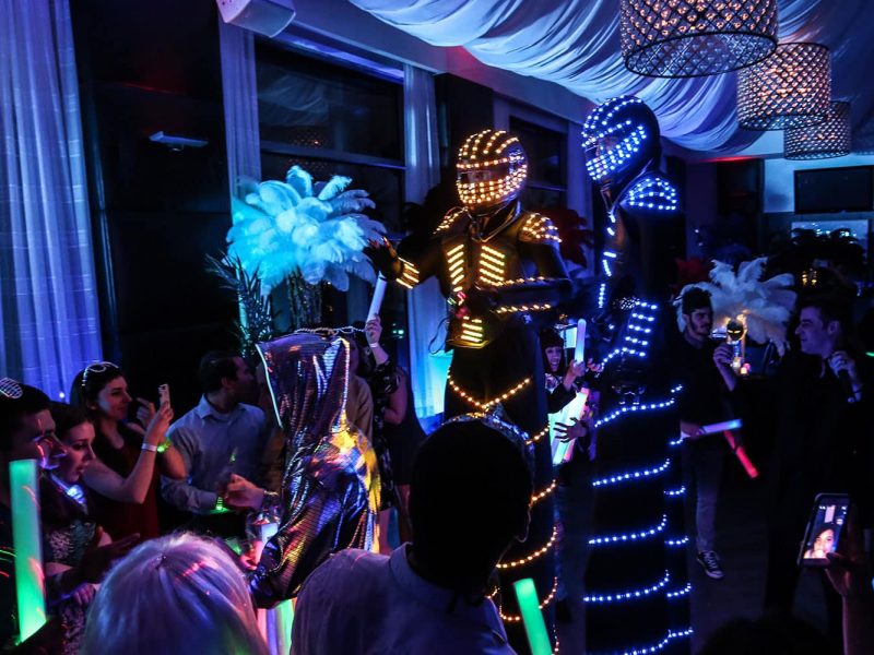 LED Robot Dancers for Hire