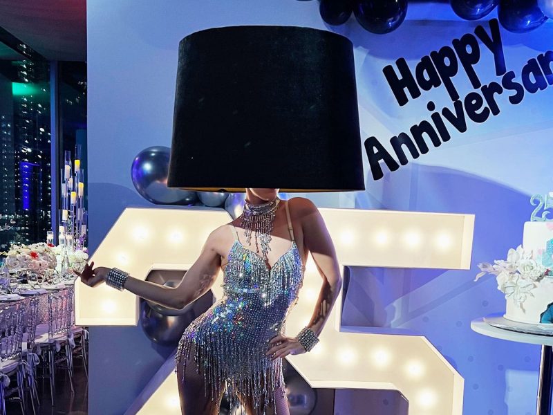 Lamp Shade Dancers for Hire