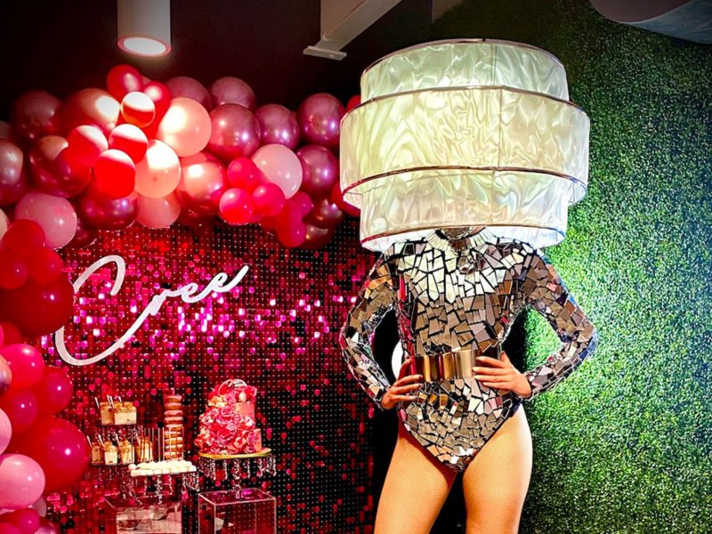 Lamp Shade Dancers for Hire