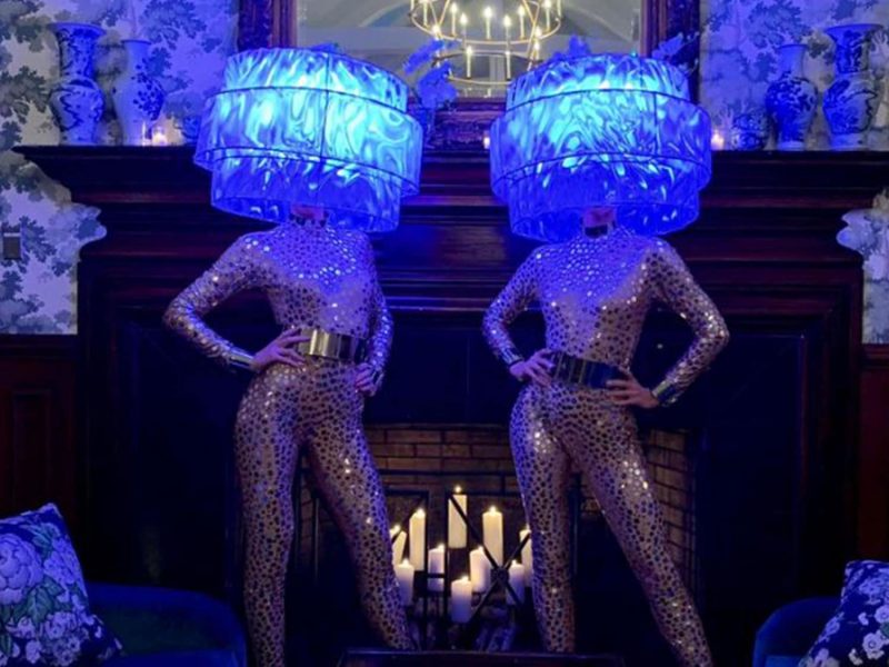 Lamp Shade Dancers for Hire