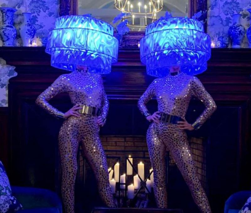 Lamp Shade Dancers for Hire