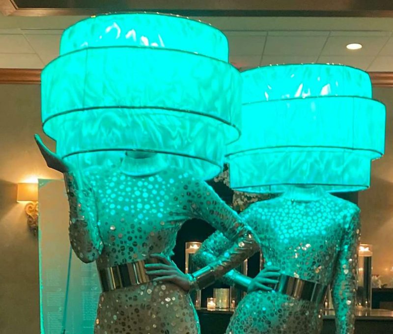 Lamp Shade Dancers for Hire