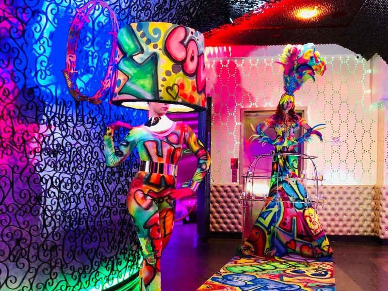 Lamp Shade Dancers for Hire