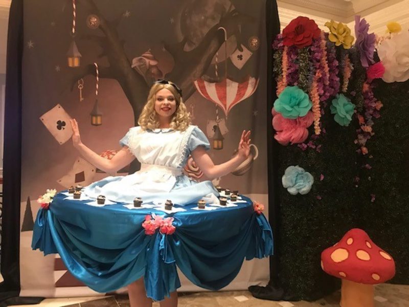 Strolling Table Servers for Hire