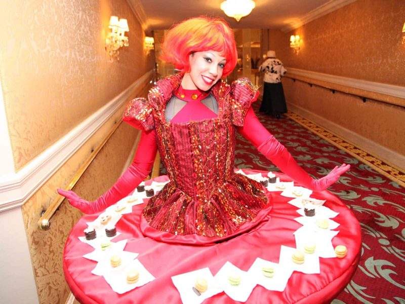 Strolling Table Servers for Hire