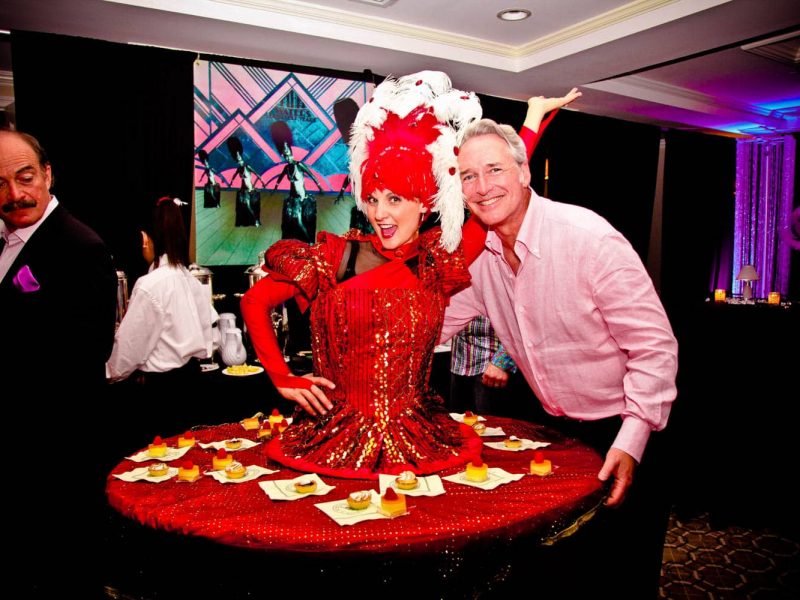 Strolling Table Servers for Hire