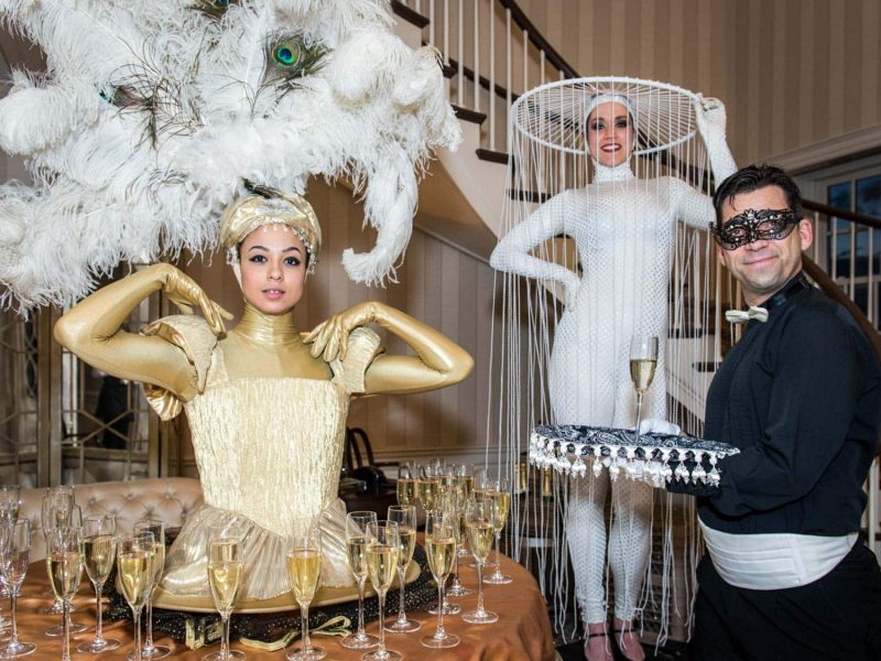 Strolling Table Servers for Hire